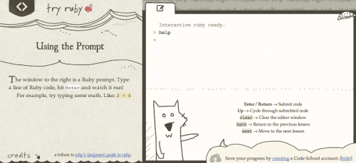 try ruby
